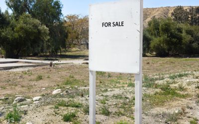 Selling spare land on a commercial site
