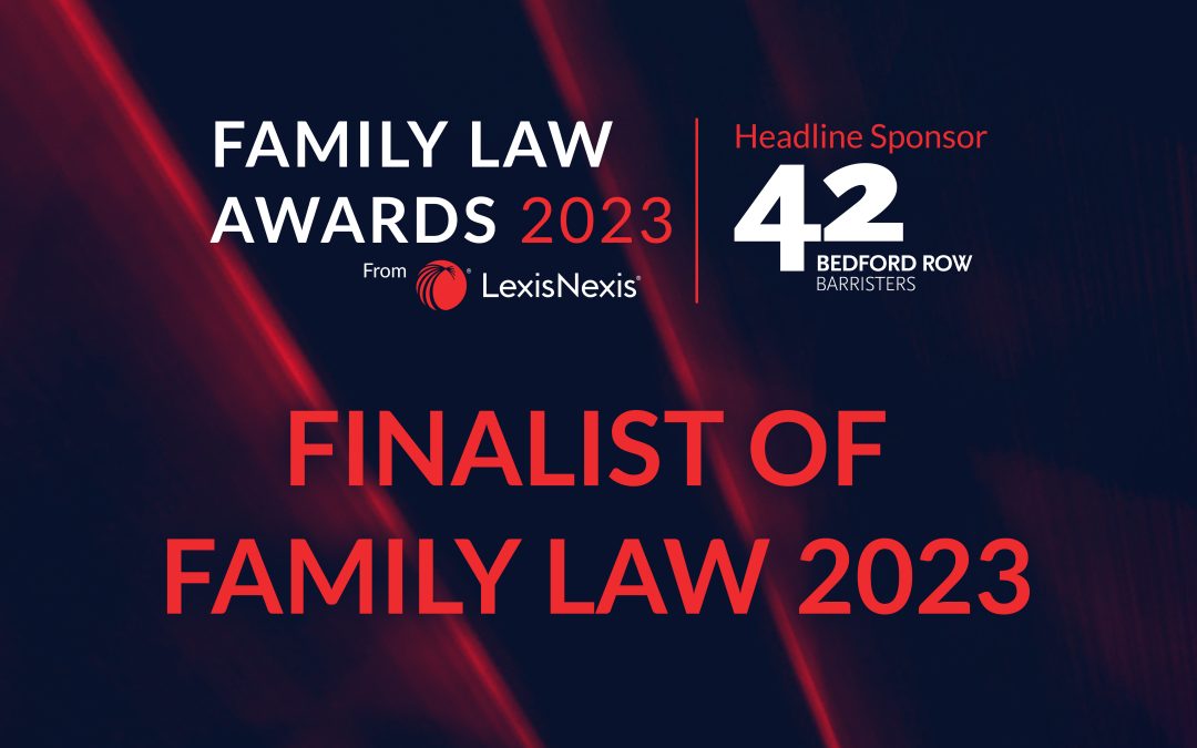 Rachel is finalist in the prestigious Family Law Awards 2023