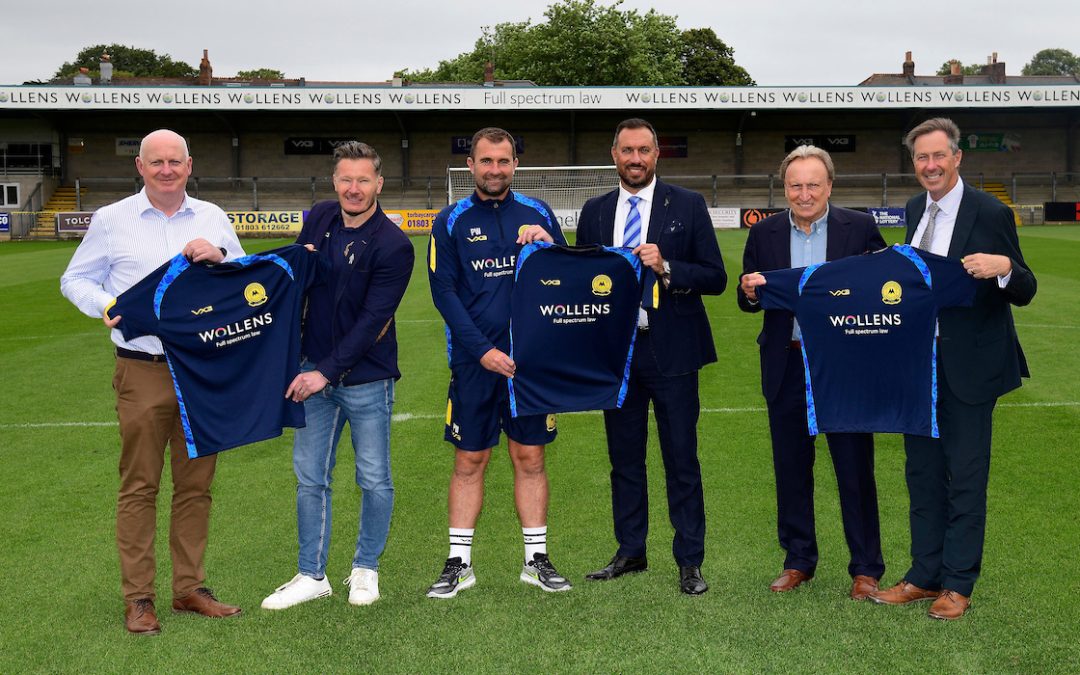 Wollens announced as new Legal Partner for Torquay United Football Club