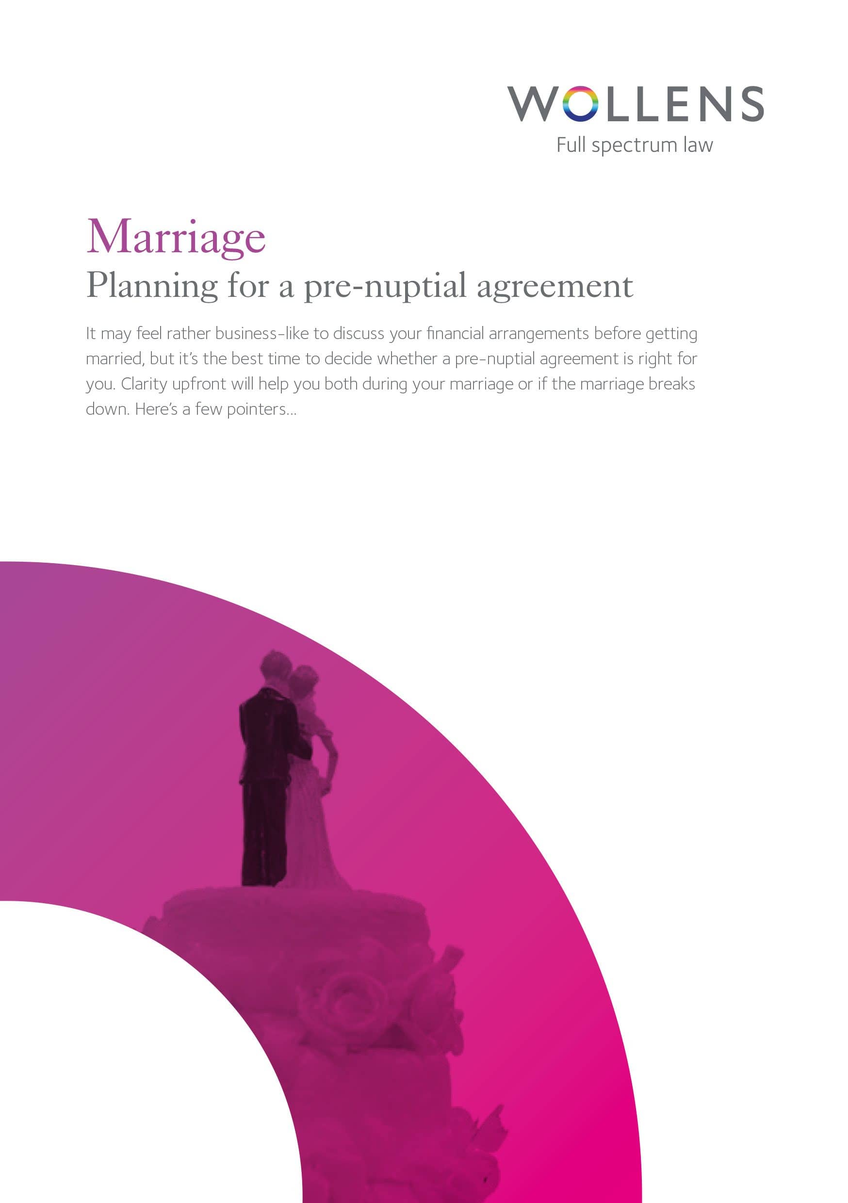 Marriage - Wollens Solicitors Devon
