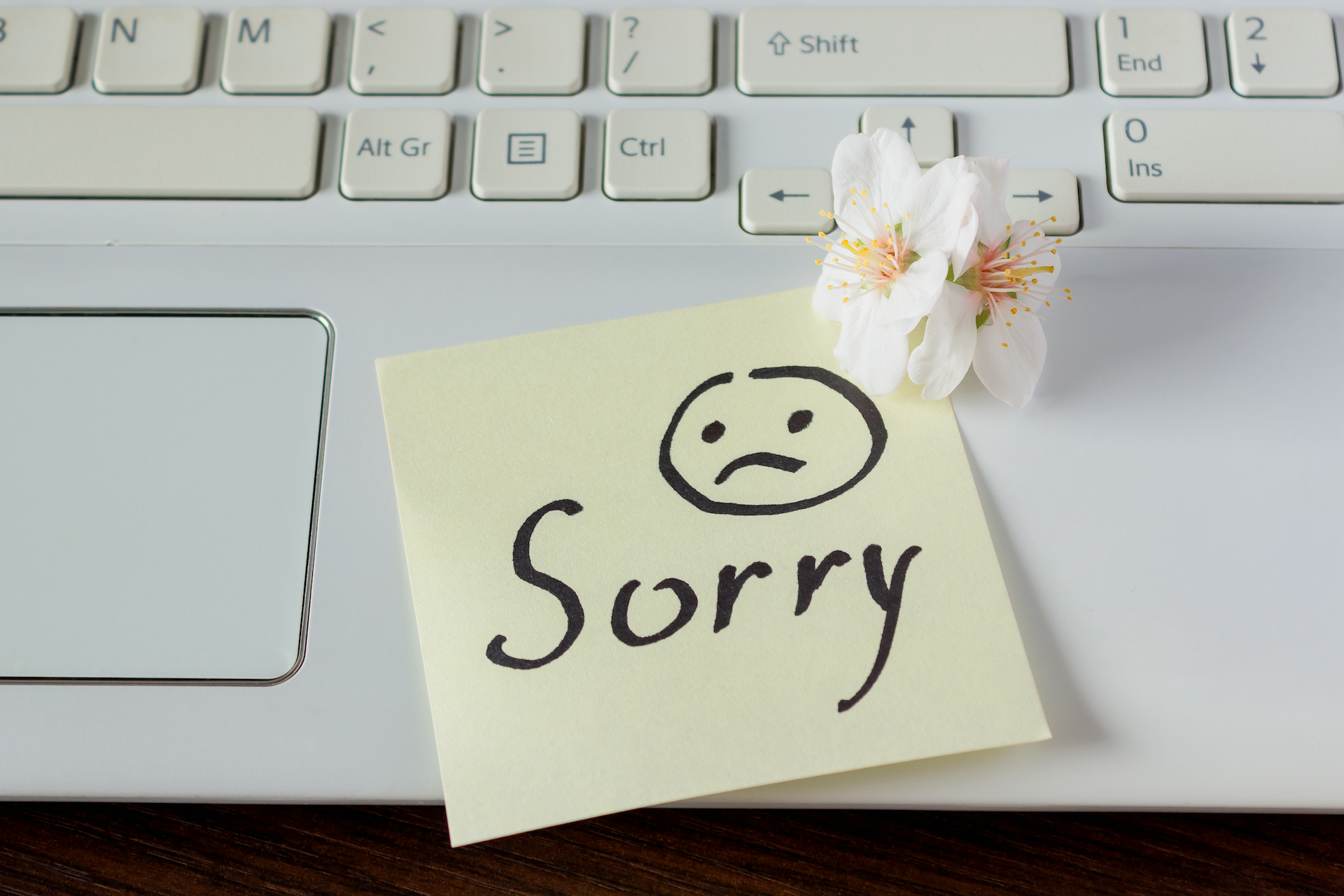 Why, for many employees and managers ‘sorry seems to be the hardest word’  - Wollens Solicitors Devon