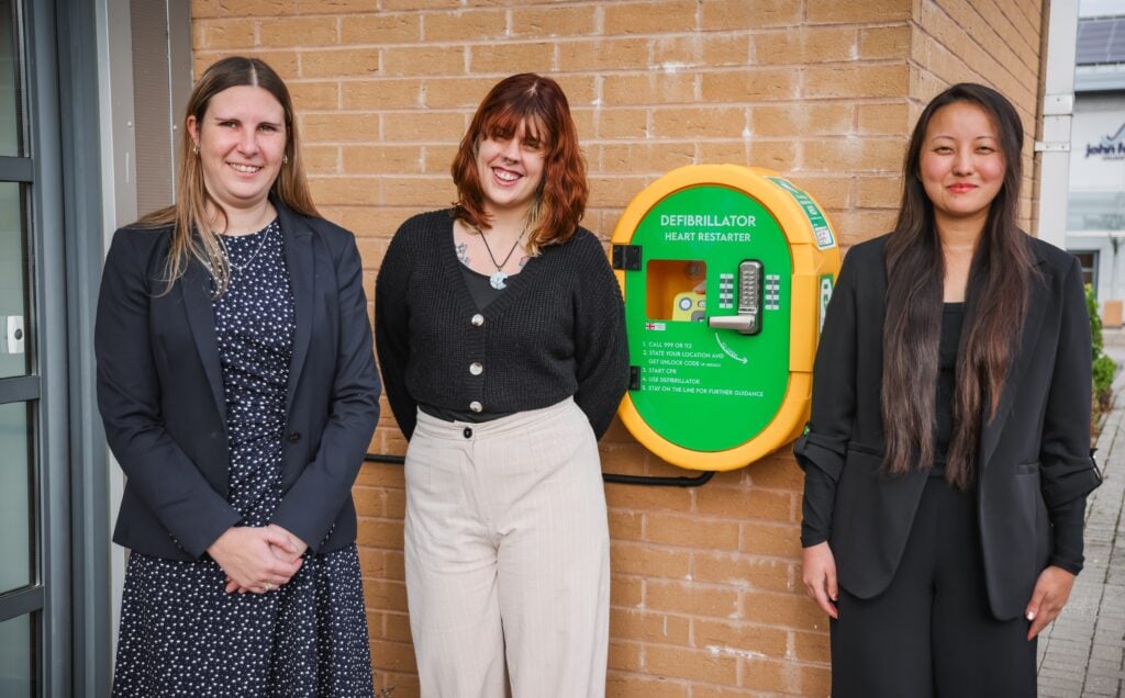 A Defibrillator for Our Community - Wollens Solicitors Devon